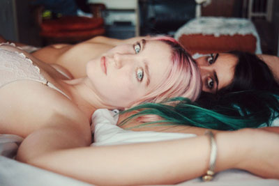 Ragazze con i capelli colorati Tamara-Lichtenstein