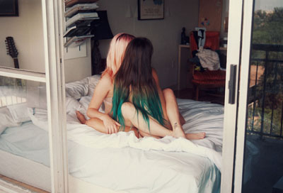Ragazze con i capelli colorati Tamara-Lichtenstein